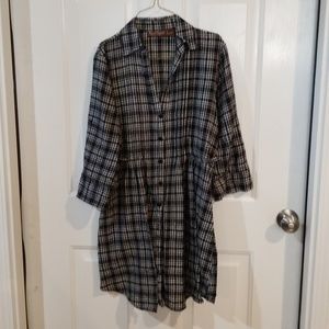 Flannel dress